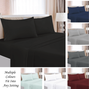 100-gsm-brushed-microfiber-Multiple-color-bed-sheets-ontario-canada